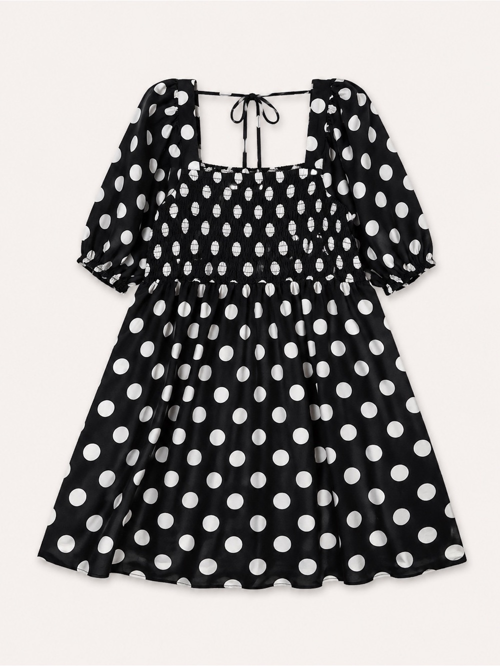 Ava & Viv Polka Dot Dress 3XL